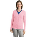 Port Authority  Ladies Modern Stretch Cotton Cardigan Sweater